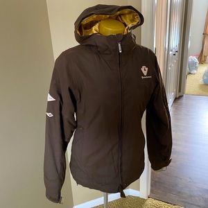 Brown and Gold Burton Ski/Snowboard Jacket.